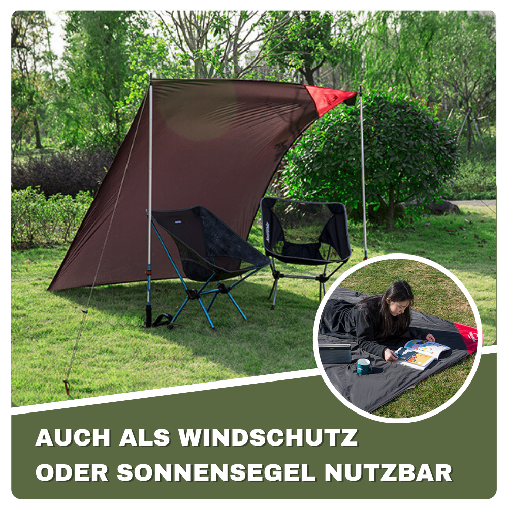 Ultraleichte Outdoor-Decke – Kompakt, leicht und wasserabweisend