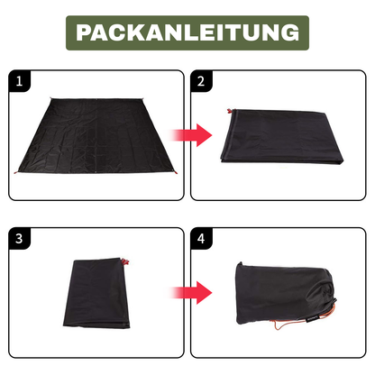 Ultraleichte Outdoor-Decke – Kompakt, leicht und wasserabweisend