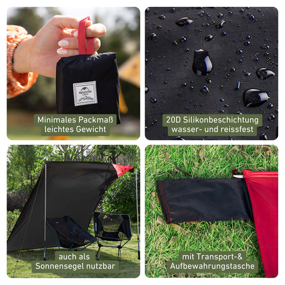 Ultraleichte Outdoor-Decke – Kompakt, leicht und wasserabweisend