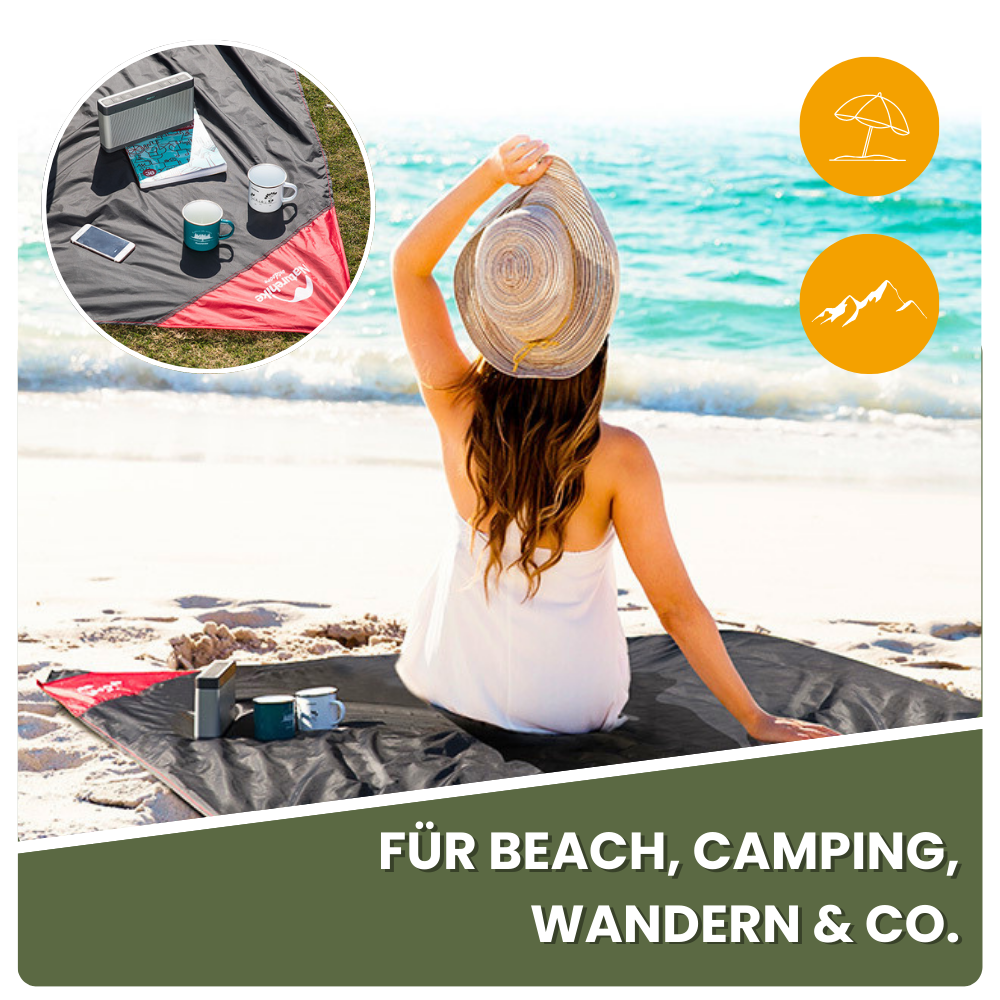 Ultraleichte Outdoor-Decke – Kompakt, leicht und wasserabweisend