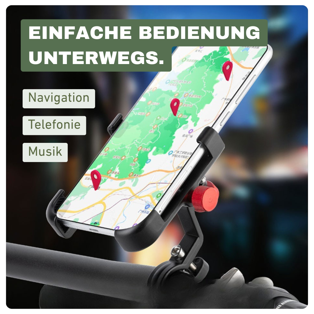 360° Smartphone-Halter fürs Bike – Sichere Navigation, volle Kontrolle